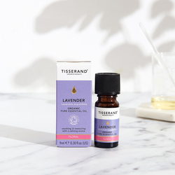 Tisserand Lavender Essential Organic Oil, 9ml