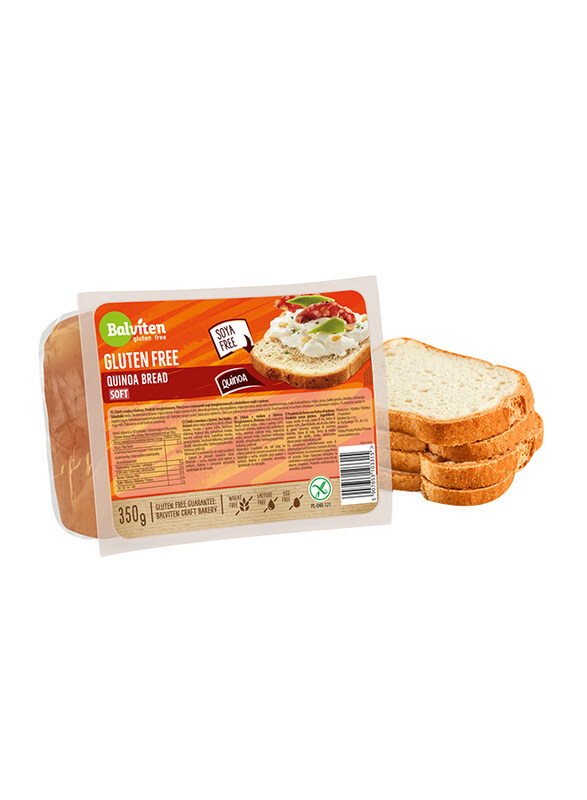 

Balviten Gluten Free Quinoa Bread with Seeds, 350g