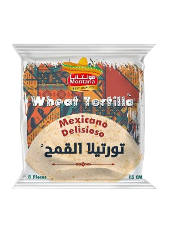 

Montana Flour Tortilla, 15cm x 8-Piece, 240g
