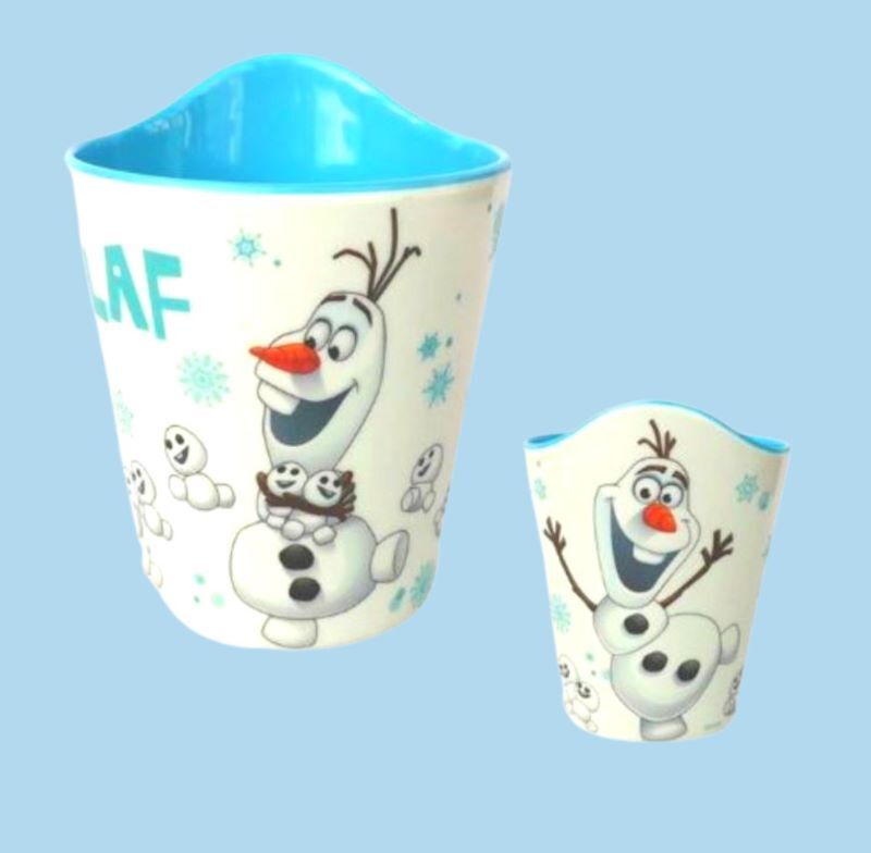 Disney Character Children Melamine Anti Shock Drop Proof Dining Bowl and Cup Set DAISY