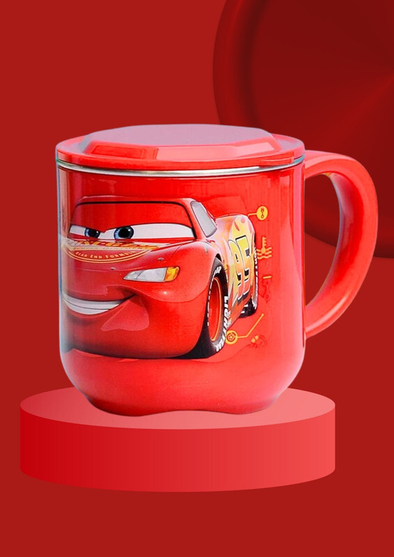 Kids Stainless Steel 3D Mug w/ Disney Characters (Mc Queen) 126g