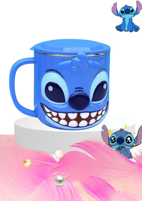 

Kids Stainless Steel 3D Mug w/ Disney Characters (Stitch) 126g