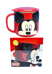 Kids Stainless Steel 3D Mug w/ Disney Characters (Mickey Red) 126g