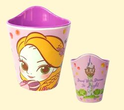 Disney Character Children Melamine Anti Shock Drop Proof Dining Bowl and Cup Set RAPUNZEL