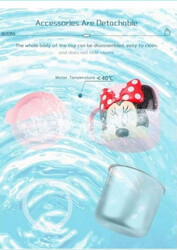 1pc 3D Cartoon Kids Drink Water Cup Stainless Steel Milk Cup 300ml ( MINNIE MOUSE )