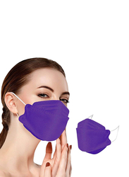 KF94 Protective Disposable Face Mask, Purple, 30 Masks