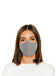 3D Protective High Quality Disposable Face Mask for Adults, Grey, 50 Masks