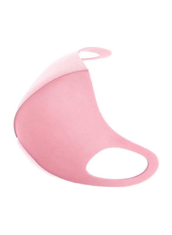 Fashion Reusable Face Mask, Pink, 5 Masks