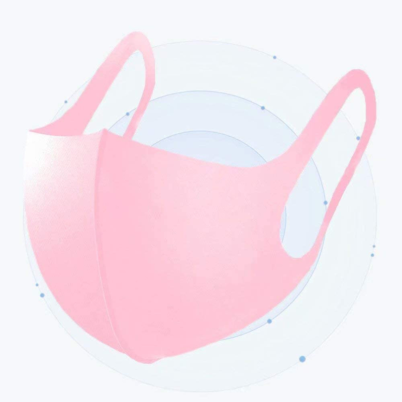 Fashion Reusable Face Mask, Pink, 1 Mask