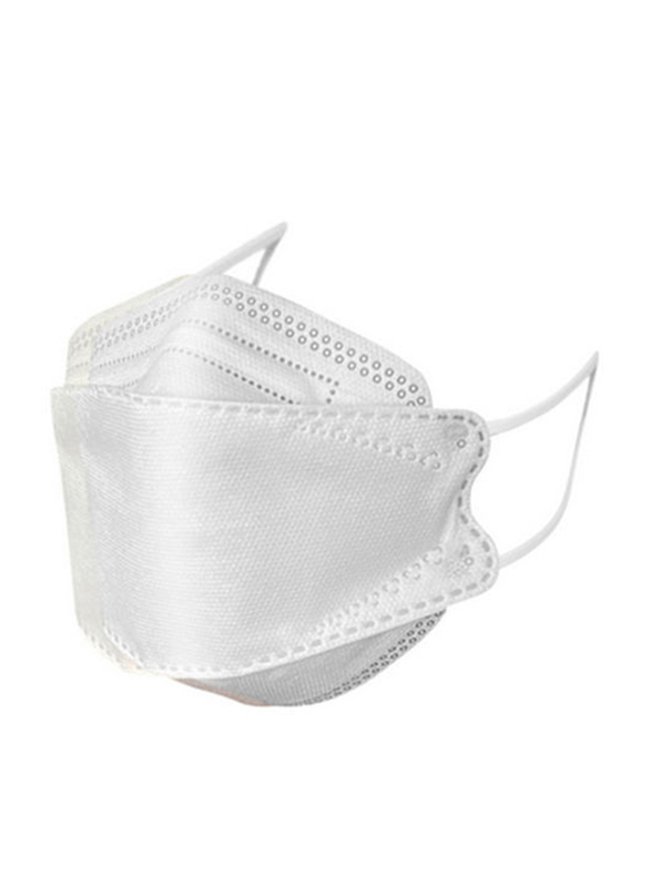 KF94 Protective Disposable Face Mask, White, 10 Masks