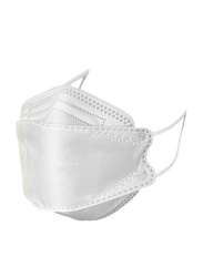 KF94 Protective Disposable Face Mask, White, 10 Masks