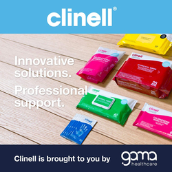 Clinell Universal Cleaning and Disinfectant Wipes, 6 x 100 Wipes