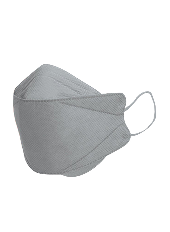 KF94 Protective Disposable Face Mask, Grey, 30 Masks