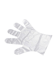 Catering Food Grade PE Disposable Gloves, Transparent, 100 Pieces