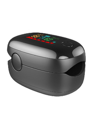 Digital Fingertip OLED Display Pulse Oximeter, Black
