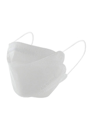 Air Queen Nanofiber Filter Face Mask, White, 500 Masks