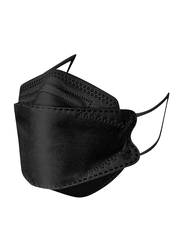 KF94 Protective Disposable Face Mask, Black, 10 Masks