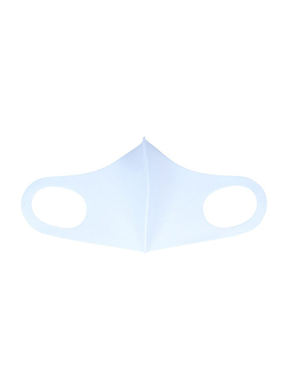 

Generic Fashion Reusable Face Mask, White, 10 Masks