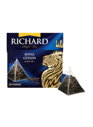 Richard Royal Ceylon Classic Black Tea, 20 Pyramid Tea Bags