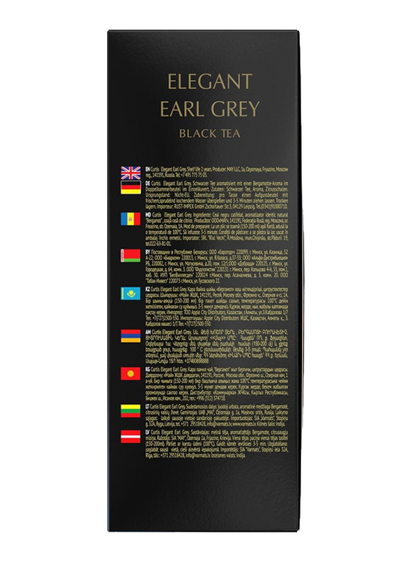 Curtis Elegant Earl Grey Black Tea, 100 Tea Bags