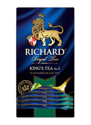 Richard King's No.1 Black and Green Tea Sachet, 25 Tea Bags