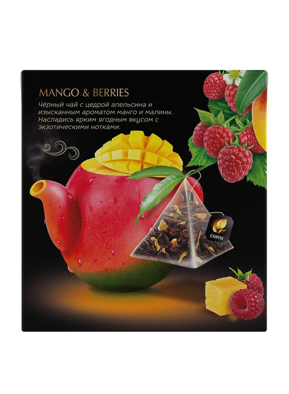 Curtis Mango & Berries Tea, 20 Pyramid Tea Bags