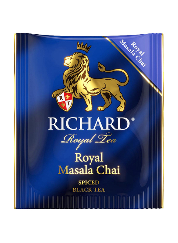 Richard Royal Masala Chai Black Tea Sachet, 25 Tea Bags