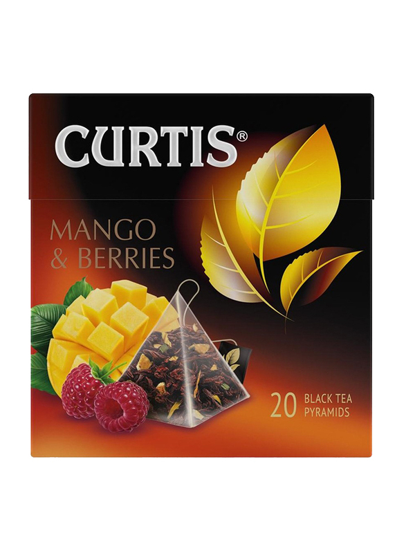 Curtis Mango & Berries Tea, 20 Pyramid Tea Bags