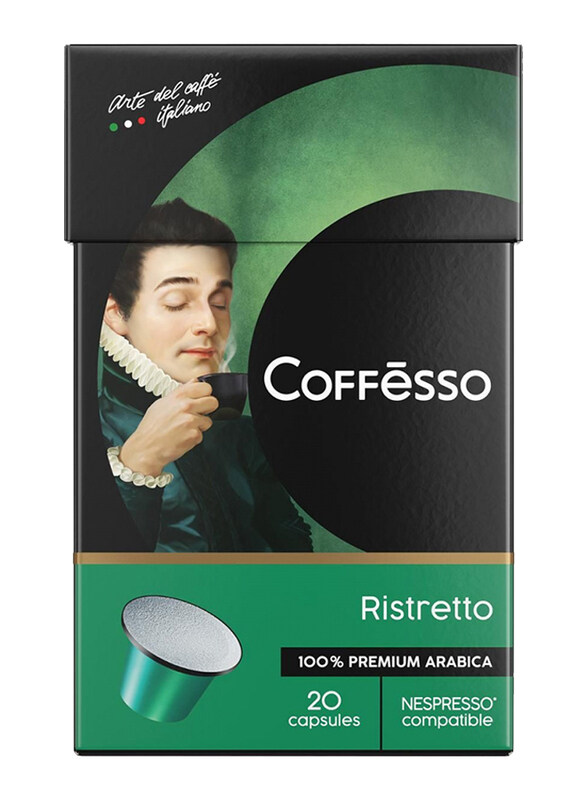 

Coffesso Ristretto Blend Coffee Capsules, 20 Capsules, 112g