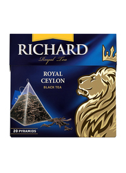 Richard Royal Ceylon Classic Black Tea, 20 Pyramid Tea Bags