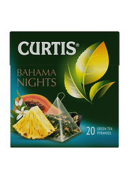 Curtis Bahama Nights Green Tea, 20 Pyramid Tea Bags