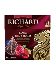 Richard Royal Red Berries Herbal Tea, 20 Pyramid Tea Bags