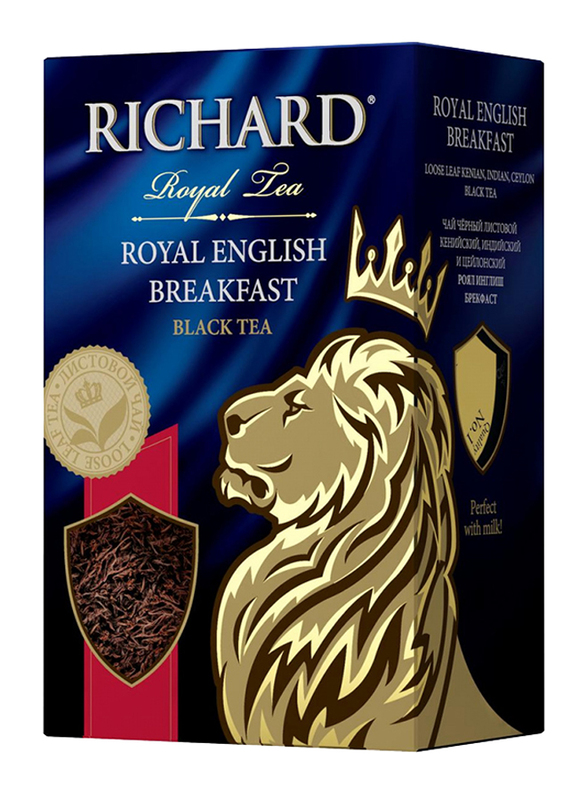 Richard Royal English Breakfast Classic Loose Leaf Black Tea, 90g