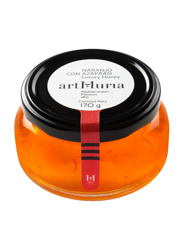 Art Muria Orange Luxury Honey with Saffron, 170g