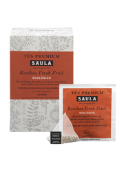 Cafe Saula Organic Fresh Fruit Rooibos Tea Bags, 20 Tea Bags