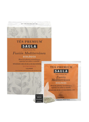 Cafe Saula Organic Mediterranean Fusion Tea Bags, 20 Tea Bags