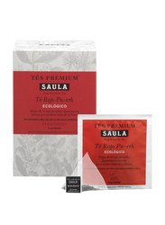 Cafe Saula Pu-erh Organic Red Tea Bags, 20 Tea Bags