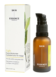 Skin Essence Organics Light Facial Moisturizer Serum for Anti-Aging, Oily & Breakout Prone Skin, 30ml