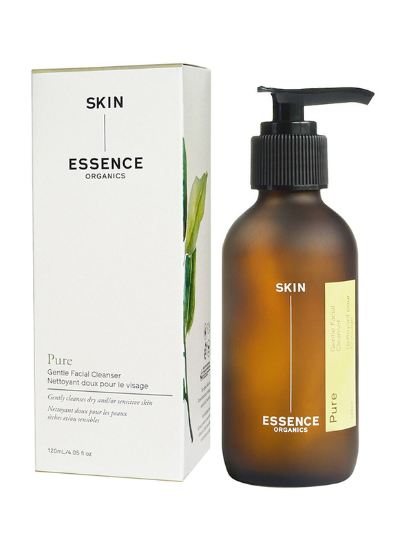 Skin Essence Organics Pure Gentle Facial Cleanser for Sensitive & Rosacea Skin Types, 120ml