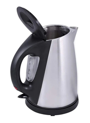 Backerson 1.7L Stainless Steel Electric Jug Kettle, BS105377, Silver