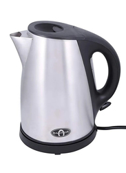 Backerson 1.7L Stainless Steel Electric Jug Kettle, BS105377, Silver