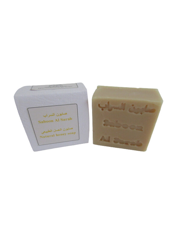 

Saboon Al Sarab Luxurious Natural Honey Soap Bar, 50gm