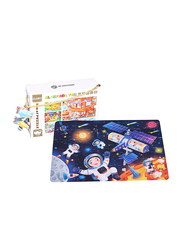 Al Ostoura Toys 60-Piece Astronaut Educational Jigsaw Puzzle