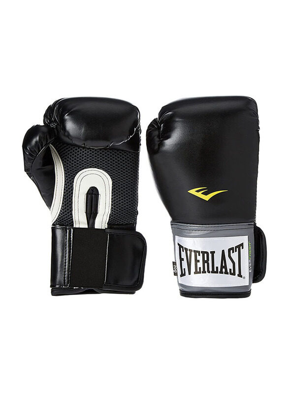 Everlast 16-oz Elite Pro Style Boxing Training Gloves, Black