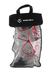 Winmax Diving Mask Set, 2 Pieces, WMB07729A, Red