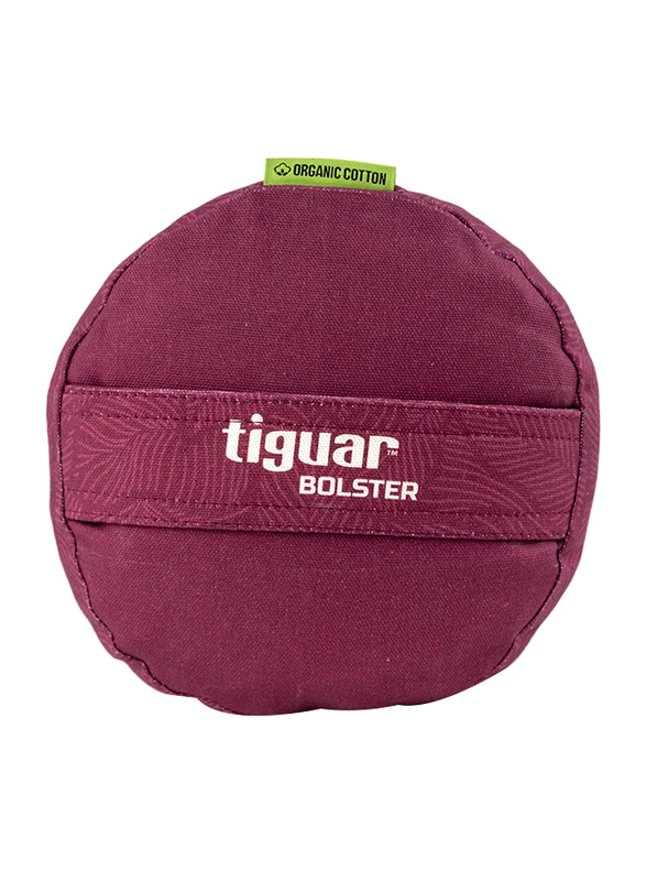 Tiguar Yoga Bolster Pillow, Purple