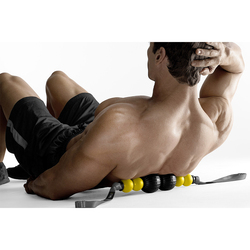 SKLZ Adjustable Massage Roller, Yellow/Black