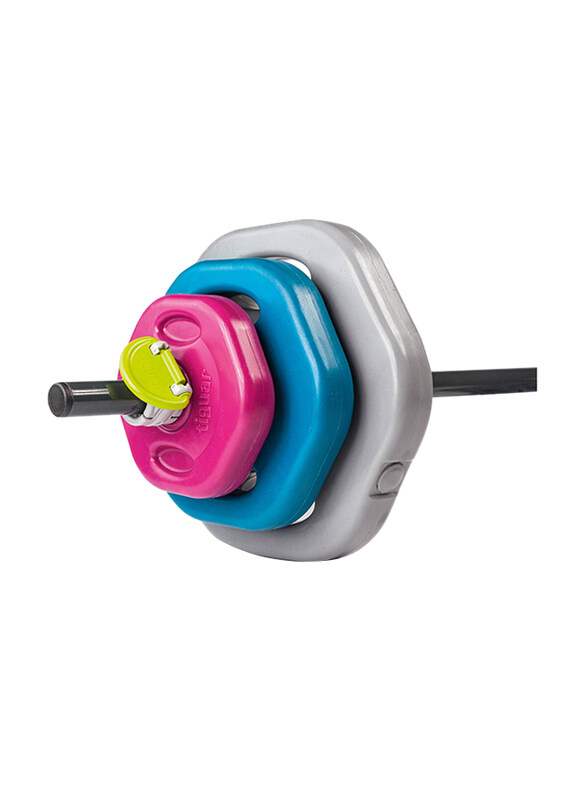 

Tiguar Power Gym Set, 18 KG, Multicolour