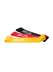 SKLZ Mini Resistance Bands, 3 Pieces, Multicolour