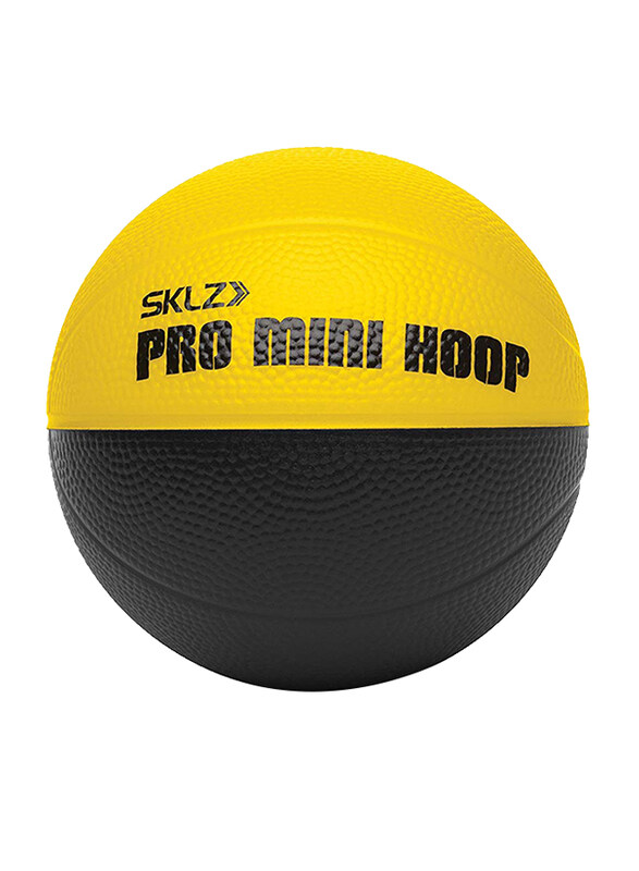 

SKLZ Size-4 Pro Mini Hoop Micro Ball, Yellow/Black
